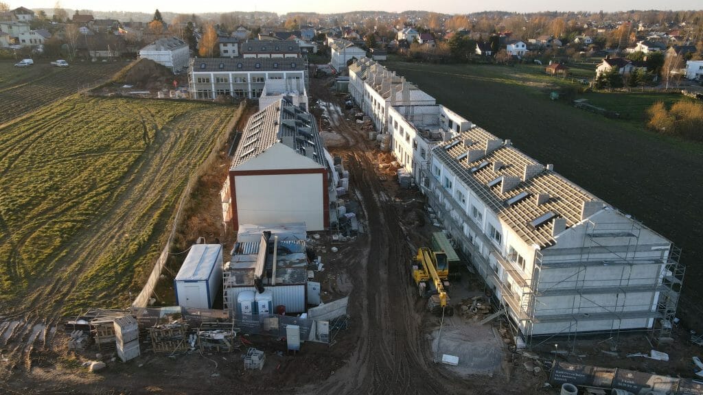 Naujoji Anglija 2.0 (Juodasis kel. 79N) - Row housing - construction photos