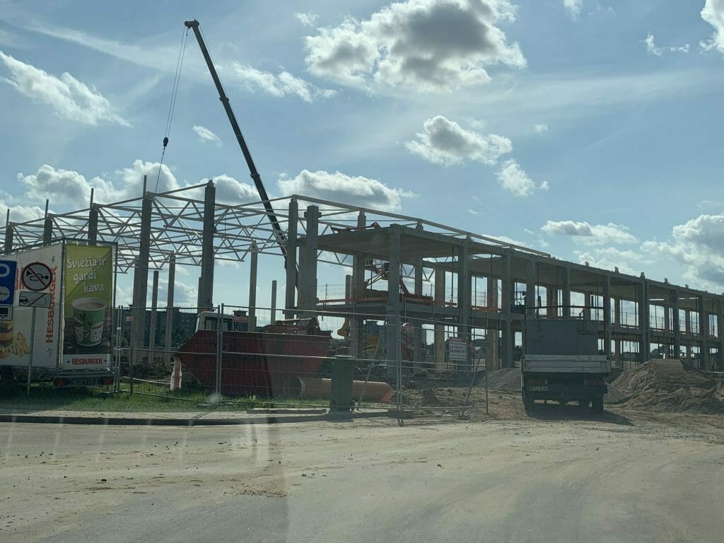 Islandijos pl. 67 (Islandijos pl. 67) - Noliktava / Izplatīšanas centrs - būvdarbu attēli