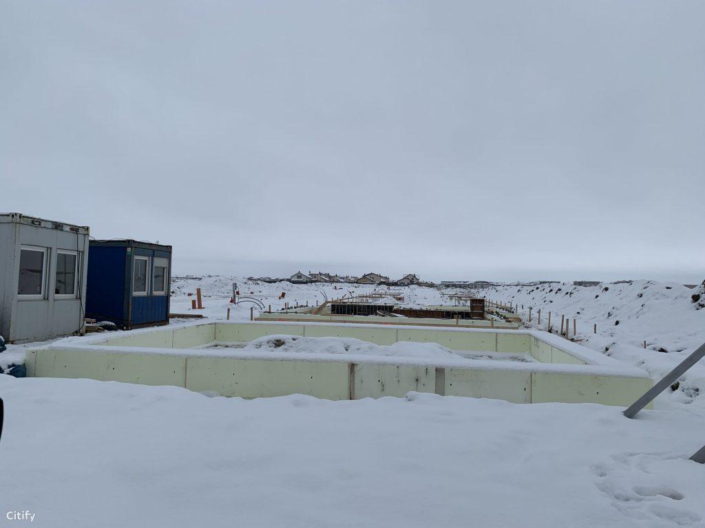 Angelavos vilos 1 etapas (Angelavos g., Trušelių k.) - Row housing - construction photos