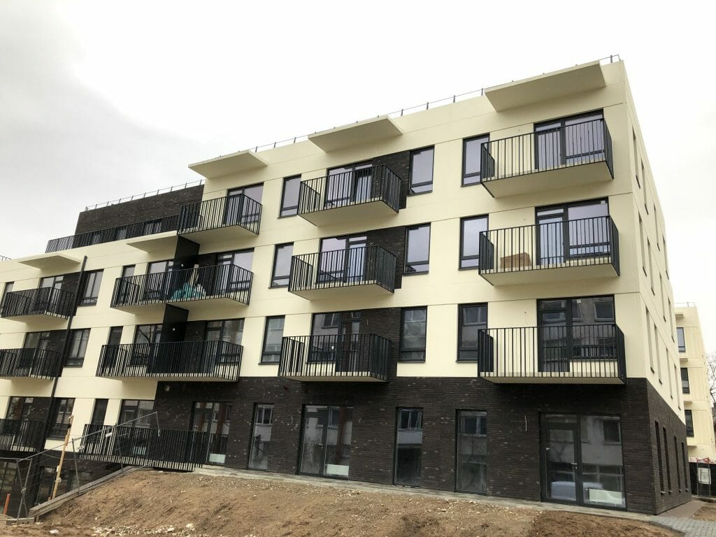 WOW CITY: eco life (Giedraičių g. 60A) - Multi apartment - construction photos