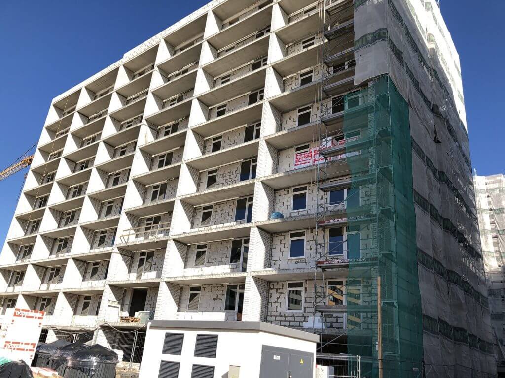 Leičių kiemas 2 etapas (Leičių g. 11) - Multi apartment - construction photos