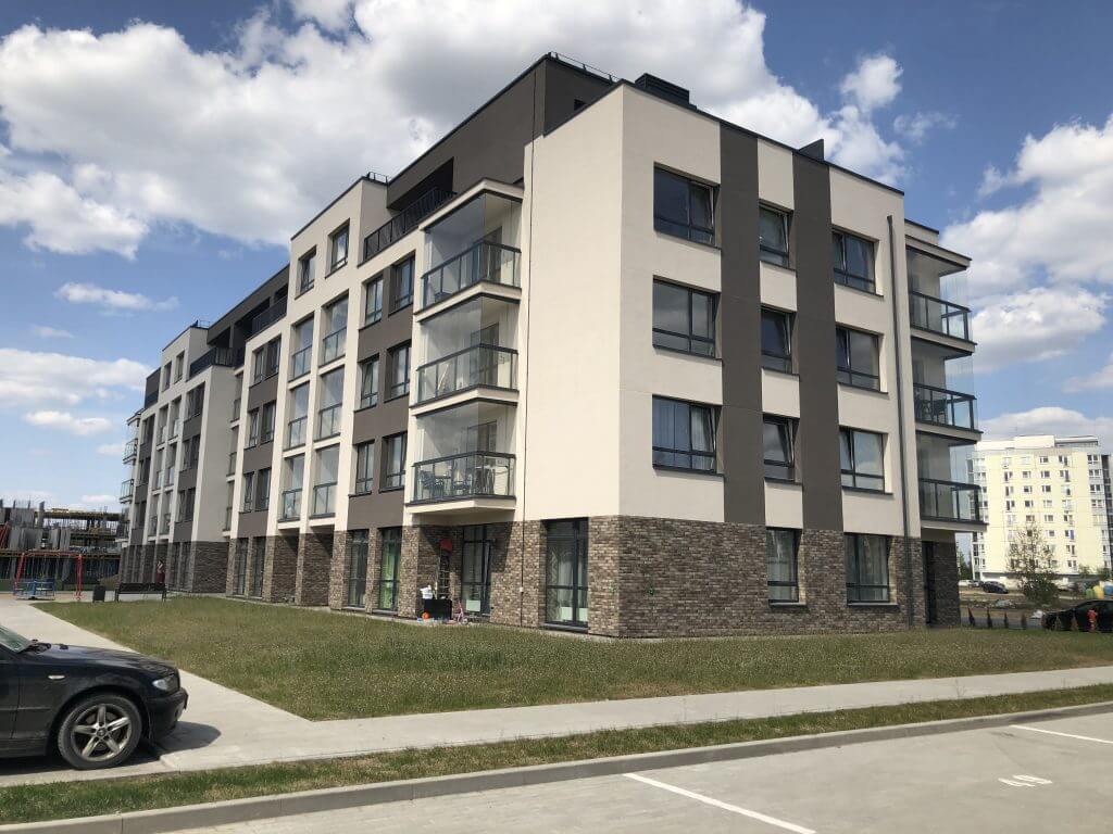 Bitėnų oazė 1-2 etapai (Bitėnų g. 3D, 1B) - Multi apartment - construction photos