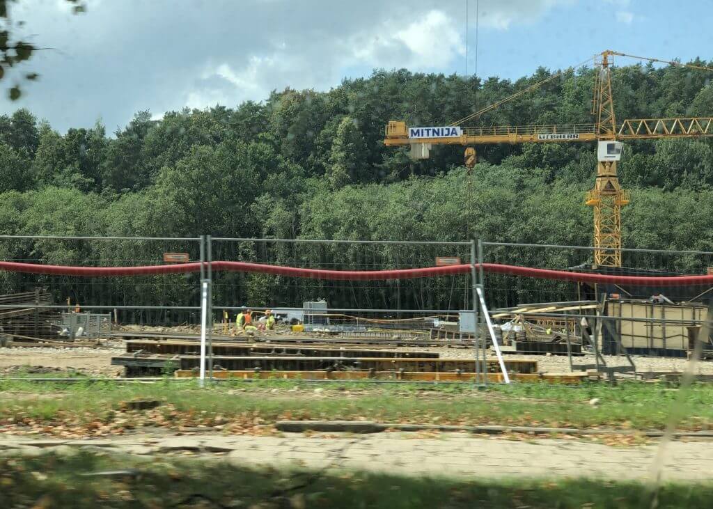 Business Garden Vilnius 1 etapas (Laisvės pr. 10) - Office center - construction photos