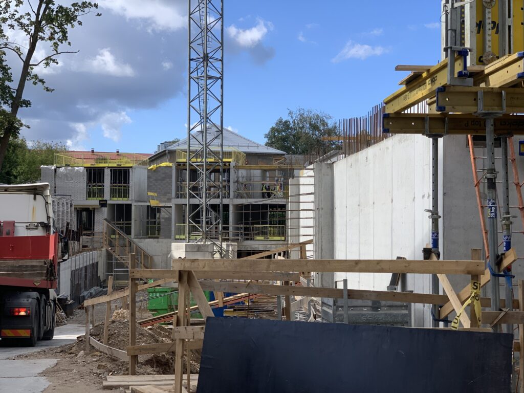 Algirdo 3 (Algirdo g. 3) - Multi apartment - construction photos