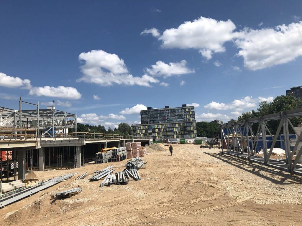 Lazdynų baseinas (Erfurto g. 13) - Pool - construction photos