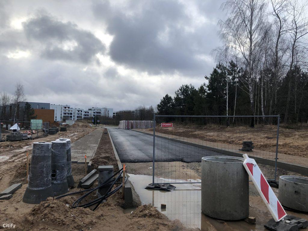 Tolminkiemio g. atkarpa nuo Tilžės iki Gilijos g. (Tolminkiemio g.) - Street - construction photos