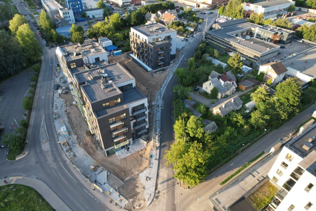 LINK TEN (Linkmenų g. 19) - Multi apartment - construction photos