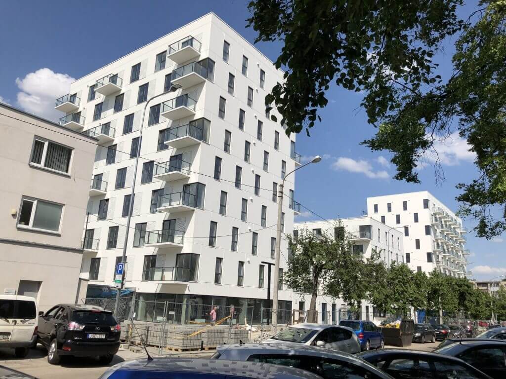 Birželio namai (Birželio 23-iosios g. 10A, Statybininkų g. 1) - Multi apartment - construction photos