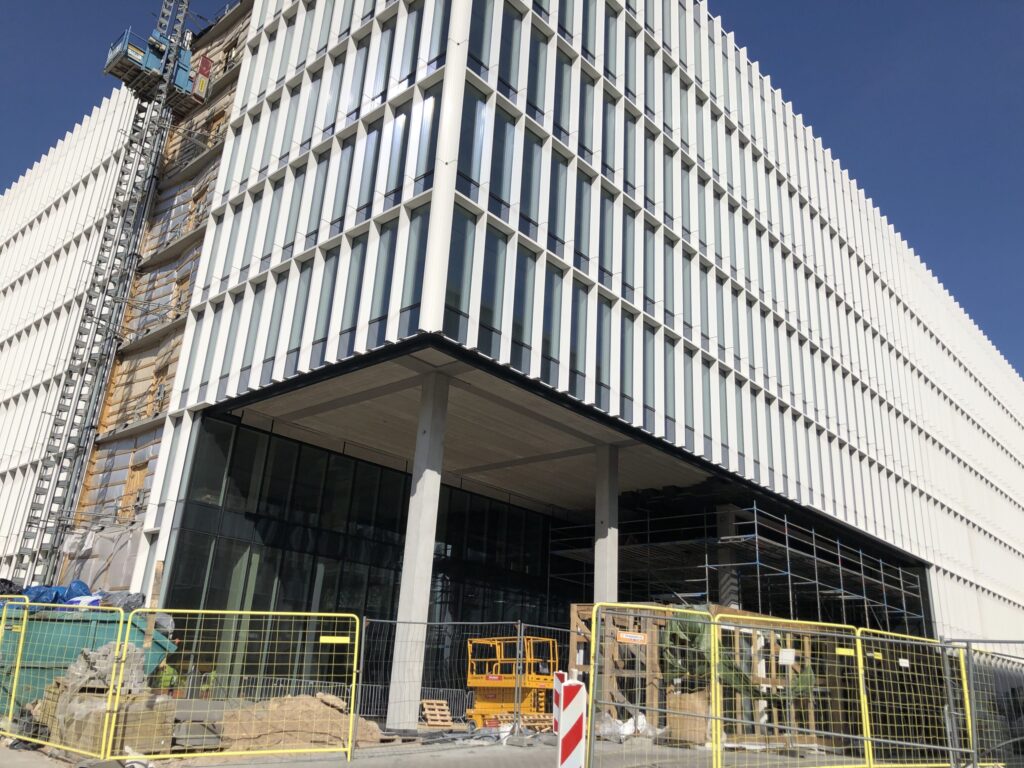 CORE (Ukmergės g. 126) - Office center - construction photos