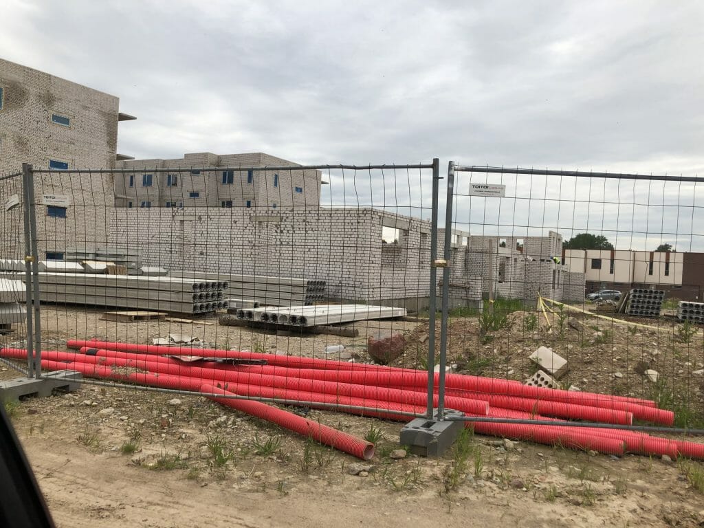 Horizontai (rytų, pietų, šiaurės) (Simono Grunau g. 34, 36, 38) - Multi apartment - construction photos