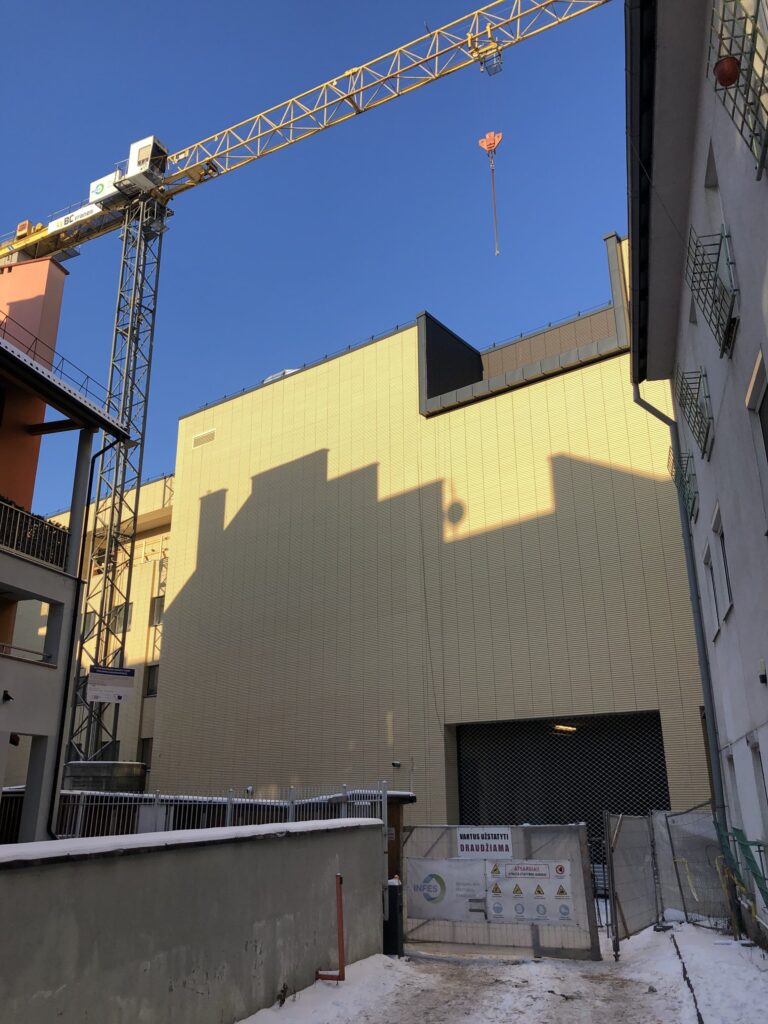 Lietuvos nacionalinis dramos teatras (Gedimino pr. 4) - Cultural center - construction photos