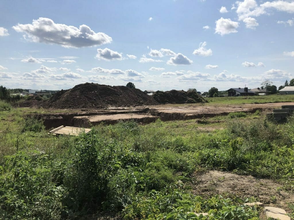 Garšvės slėnis (Pagaršvio aklg. ) - Private house community - construction photos