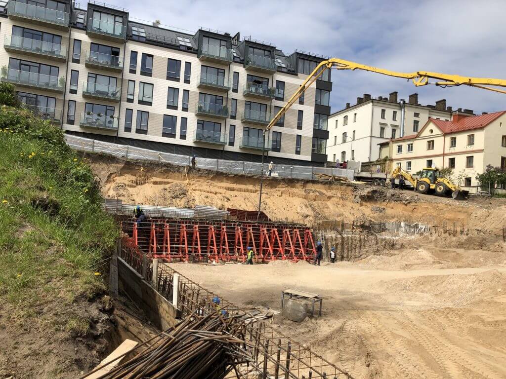 Mindaugo rezidencija (Mindaugo g. 12A) - Multi apartment - construction photos