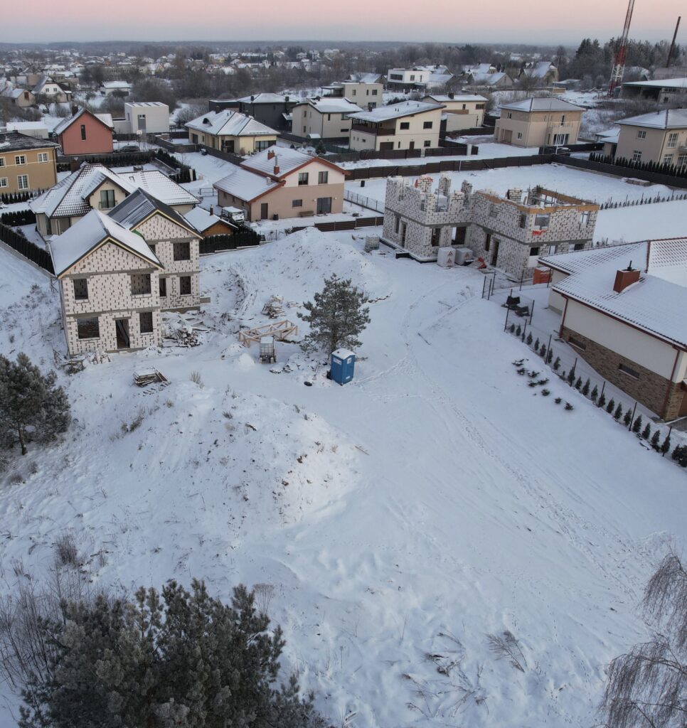 Nakvišų g. 25, 27, 29 (Nakvišų g. 25, 27, 29) - Row housing - construction photos