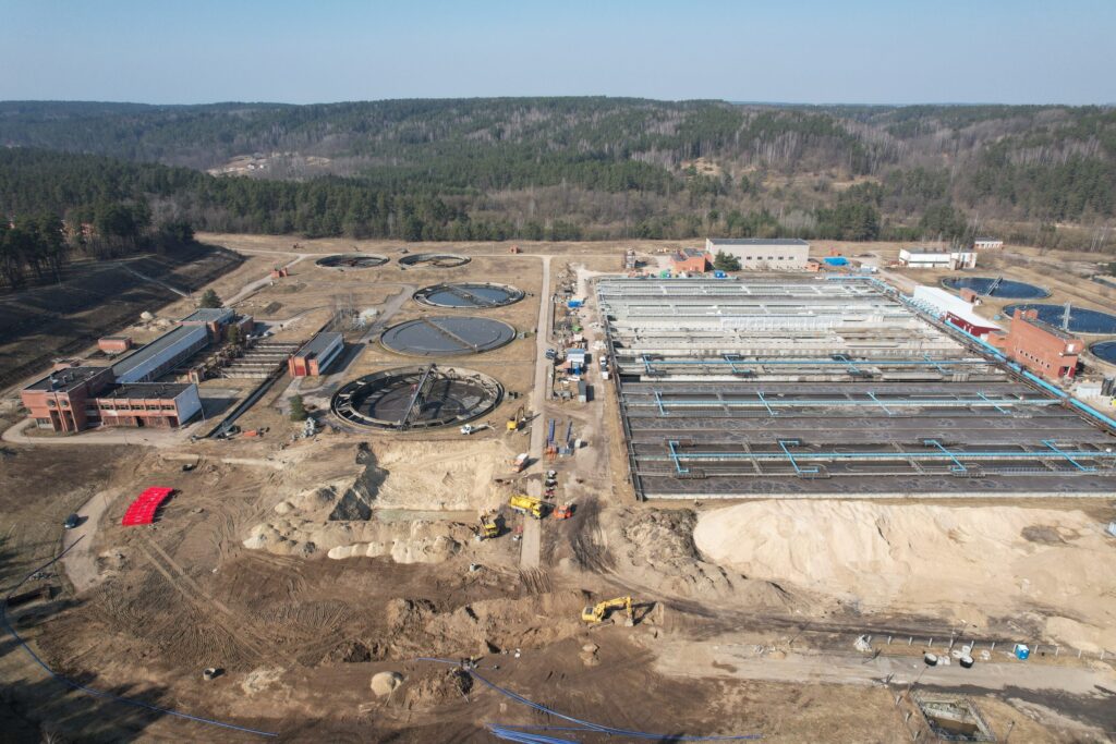 Vilniaus nuotekų valyklos rekonstrukcija (Titnago g. 74) - Distribution network - construction photos