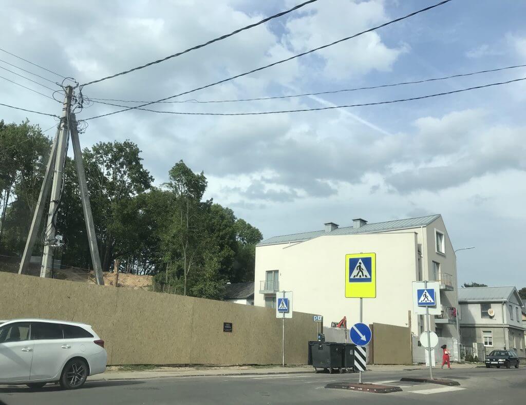 Vilniaus monmartras (Polocko g. 26) - Daudzdzīvokļu nams - būvdarbu attēli