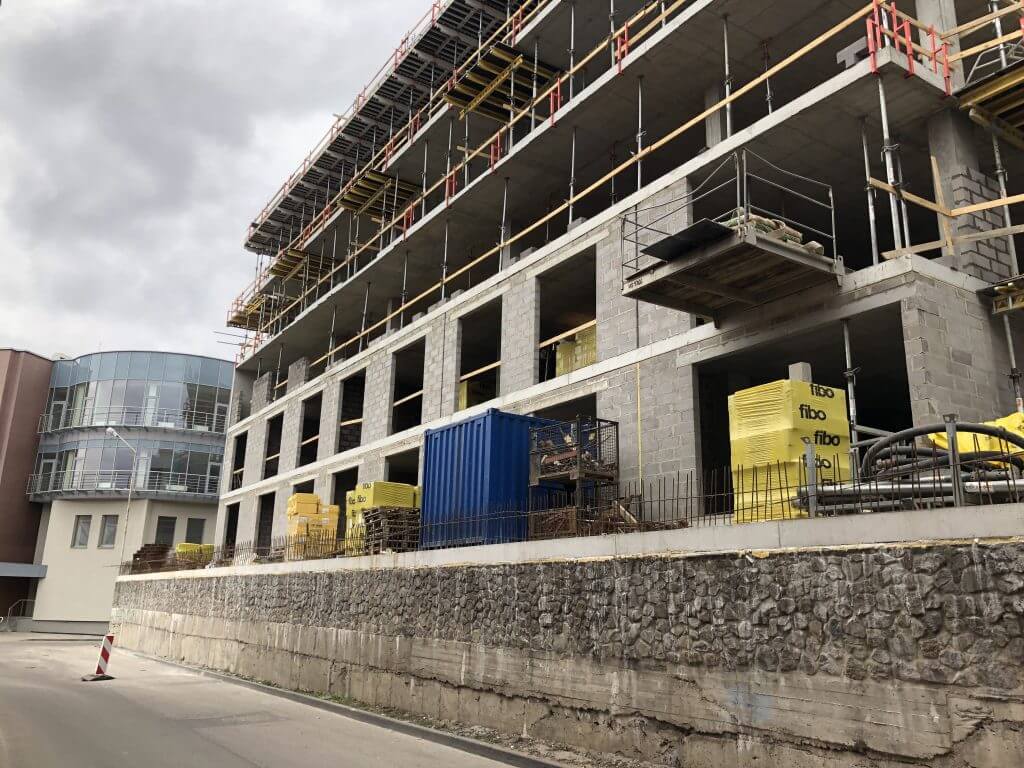 Žvėryno vakarai (Saltoniškių g. 44) - Multi apartment - construction photos