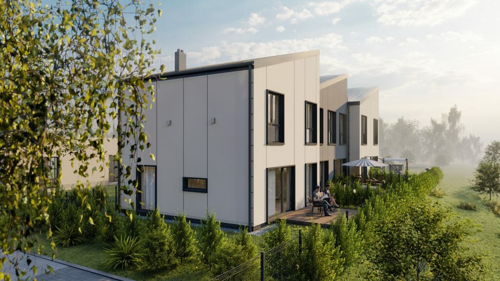 Varnės namai (Varnės g. 29) - Row housing - visualization