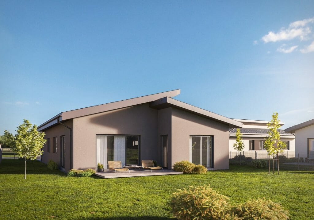 17 perlų (Uždaroji g.) - Private house community - visualization