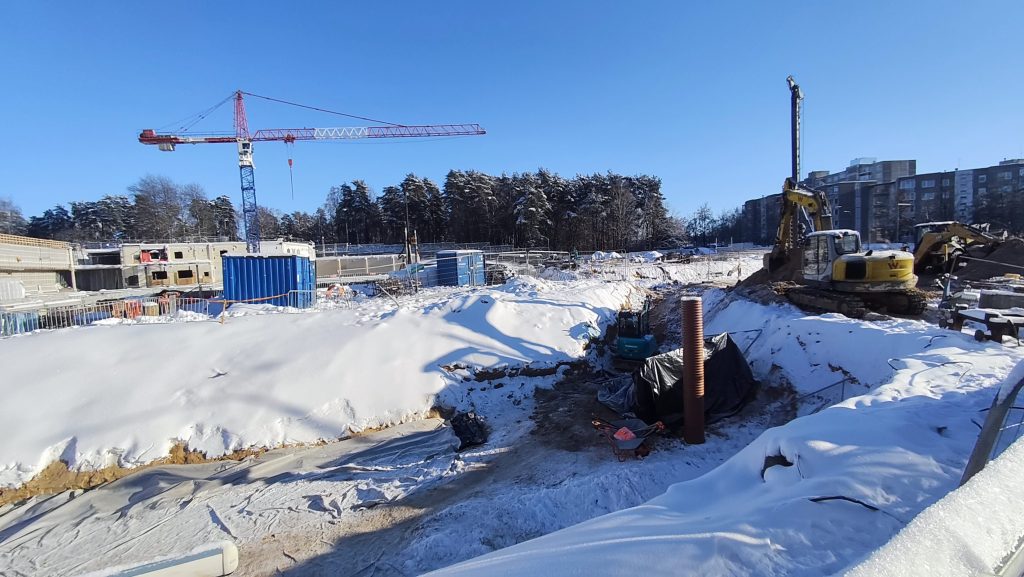 PC Mada rekonstrukcija (Viršuliškių g. 40, 42) - Shopping center - construction photos