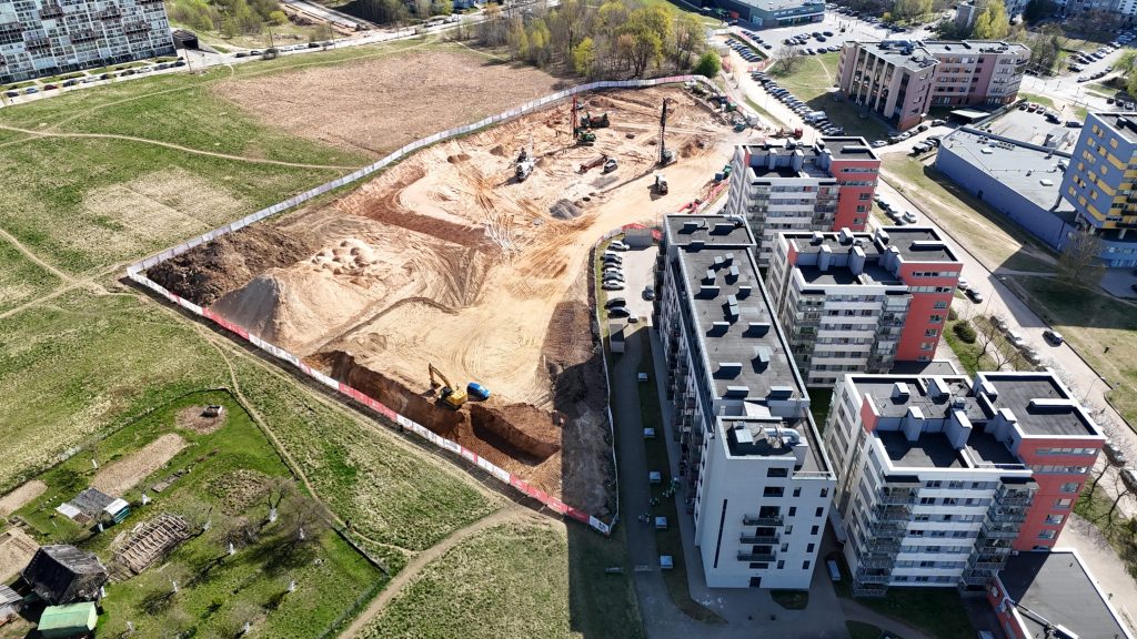 Perkūnkiemio progimnazija (Pavilnionių g. 25) - Pamata vai vidējā izglītība - būvdarbu attēli