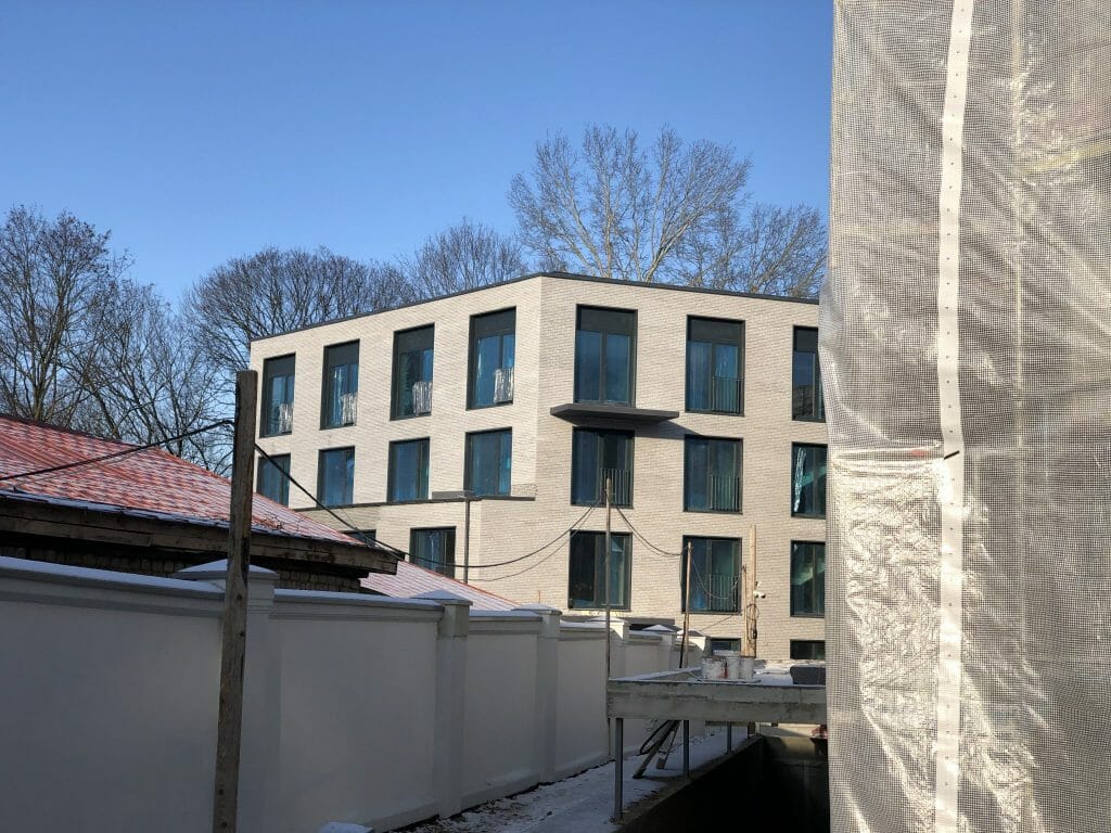 Sierakausko 25 1 etapas (Z. Sierakausko g. 25) - Multi apartment - construction photos