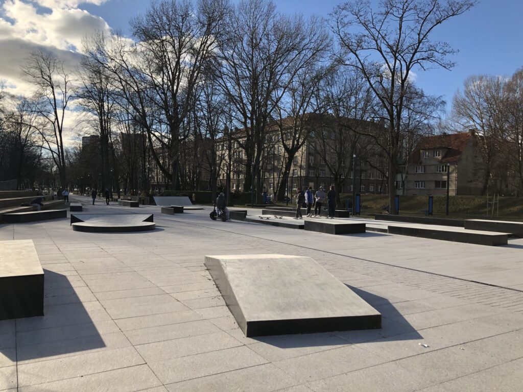 Danės krantinių rekonstrukcija (Danės g.) - Park - construction photos