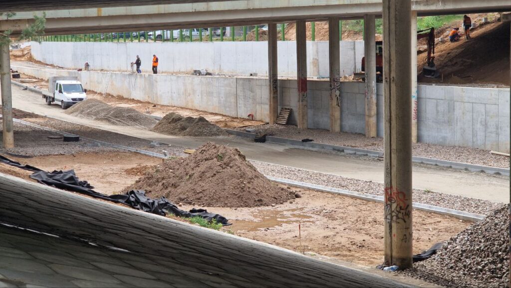 Smalinės g. tęsinys (Smalinės g.) - Bike path, Street - construction photos