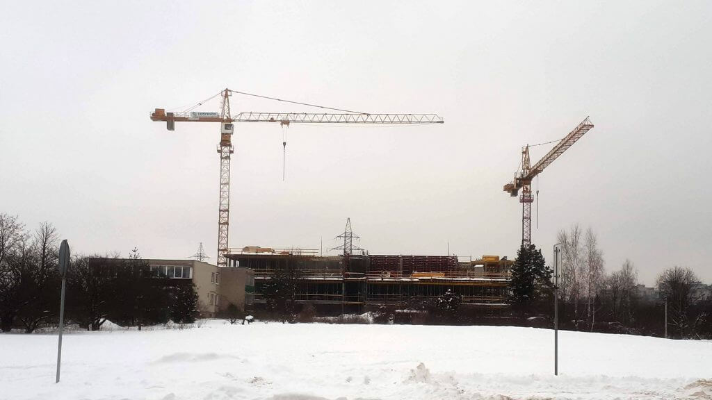 LITGRID valdymo ir duomenų centras (Viršuliškių skg. 99B) - Administrative, Data center - construction photos