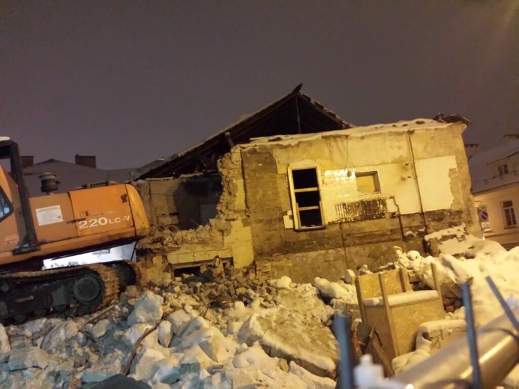 Vilniaus tarptautinės mokyklos plėtra (Rusų g. 5) - Primary and secondary education - construction photos