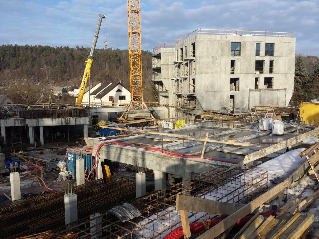 Vilnelės slėnis (Pakraščio g. 20) - Multi apartment - construction photos