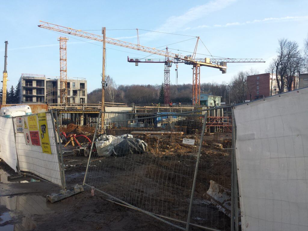 Vilnelės slėnis (Pakraščio g. 20) - Multi apartment - construction photos