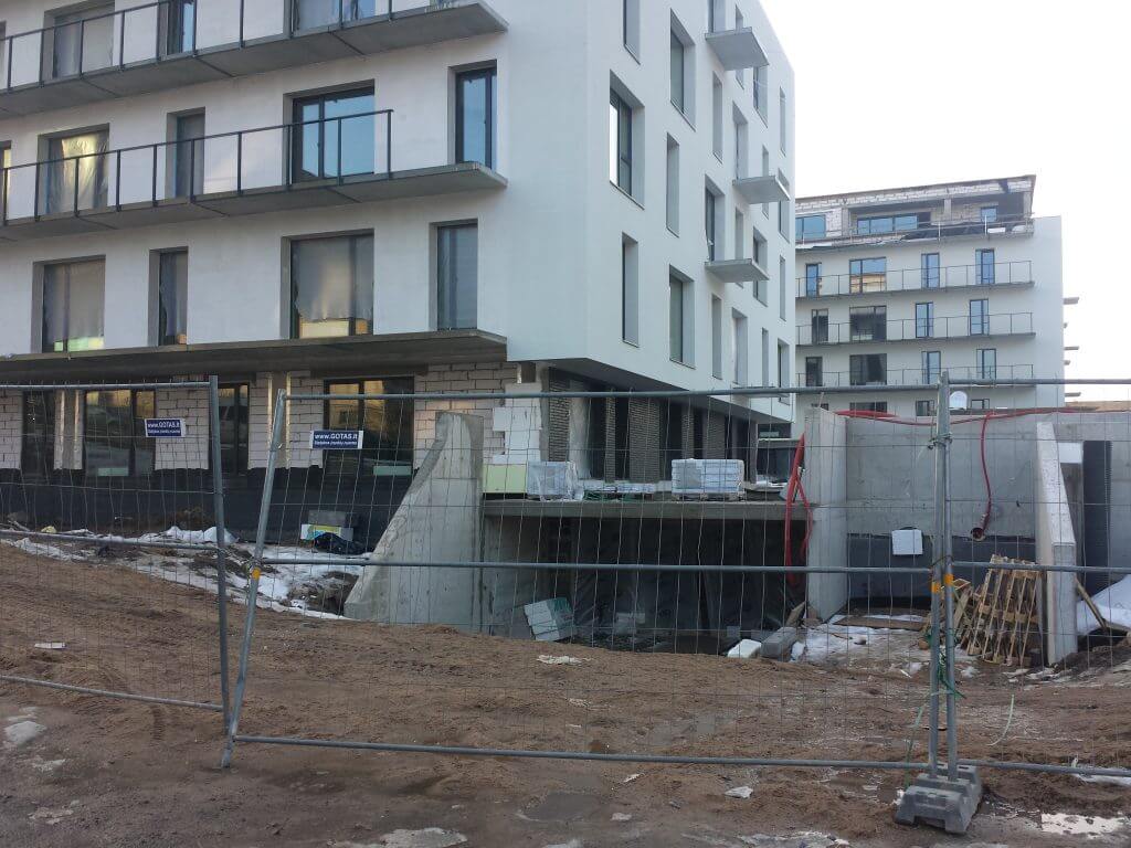 P9 (Paplaujos g. 9A) - Korterelamu - ehituse fotod