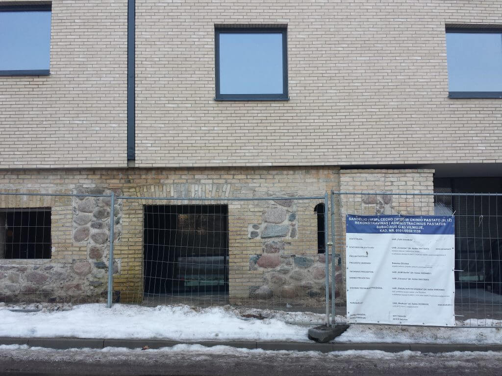 Studios83 (Subačiaus g. 83) - Korterelamu - ehituse fotod