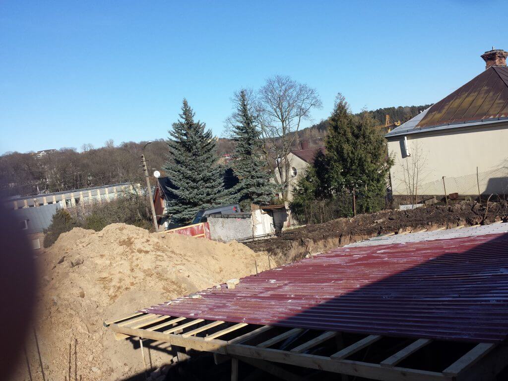 Aukštupis (Krivūlės g. 9) - Multi apartment - construction photos
