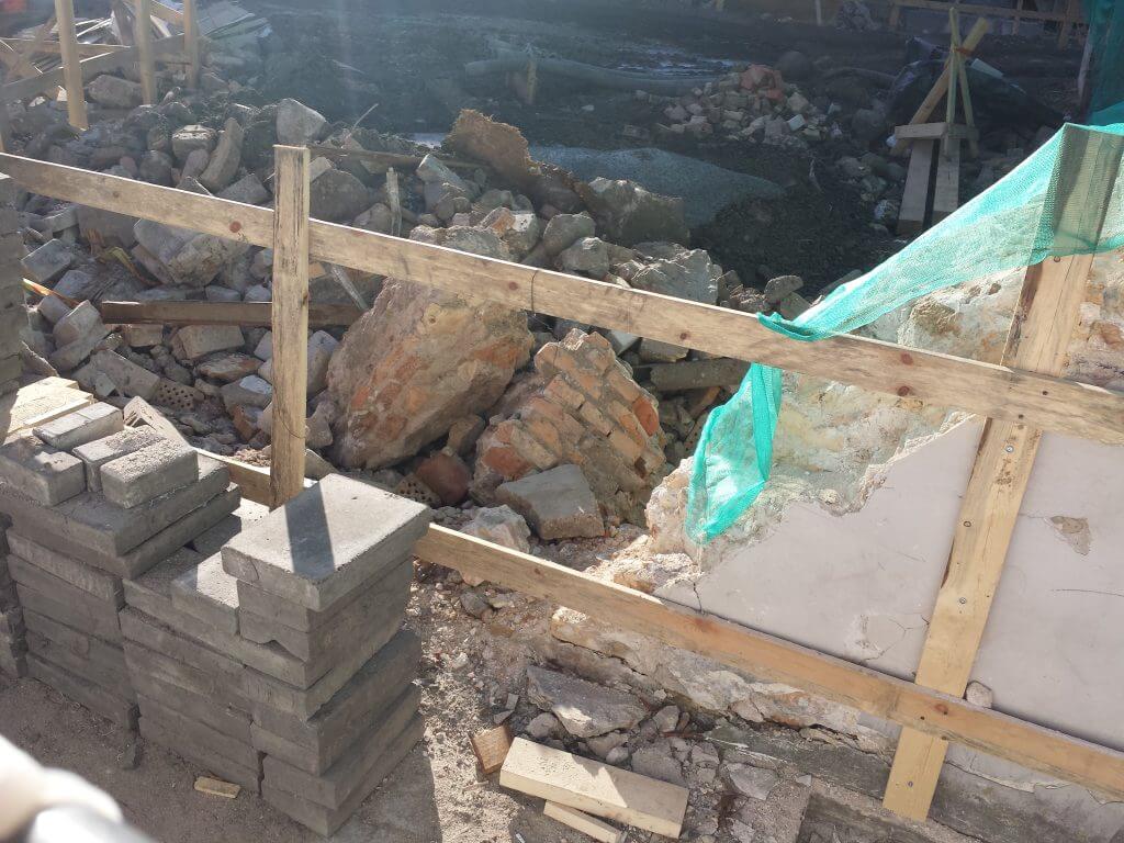 Vilniaus tarptautinės mokyklos plėtra (Rusų g. 5) - Primary and secondary education - construction photos