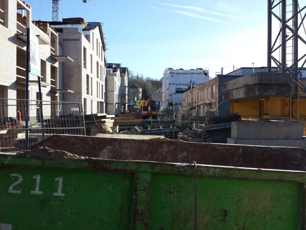 PAUPYS 2 etapas (Aukštaičių g. 10) - Multi apartment - construction photos