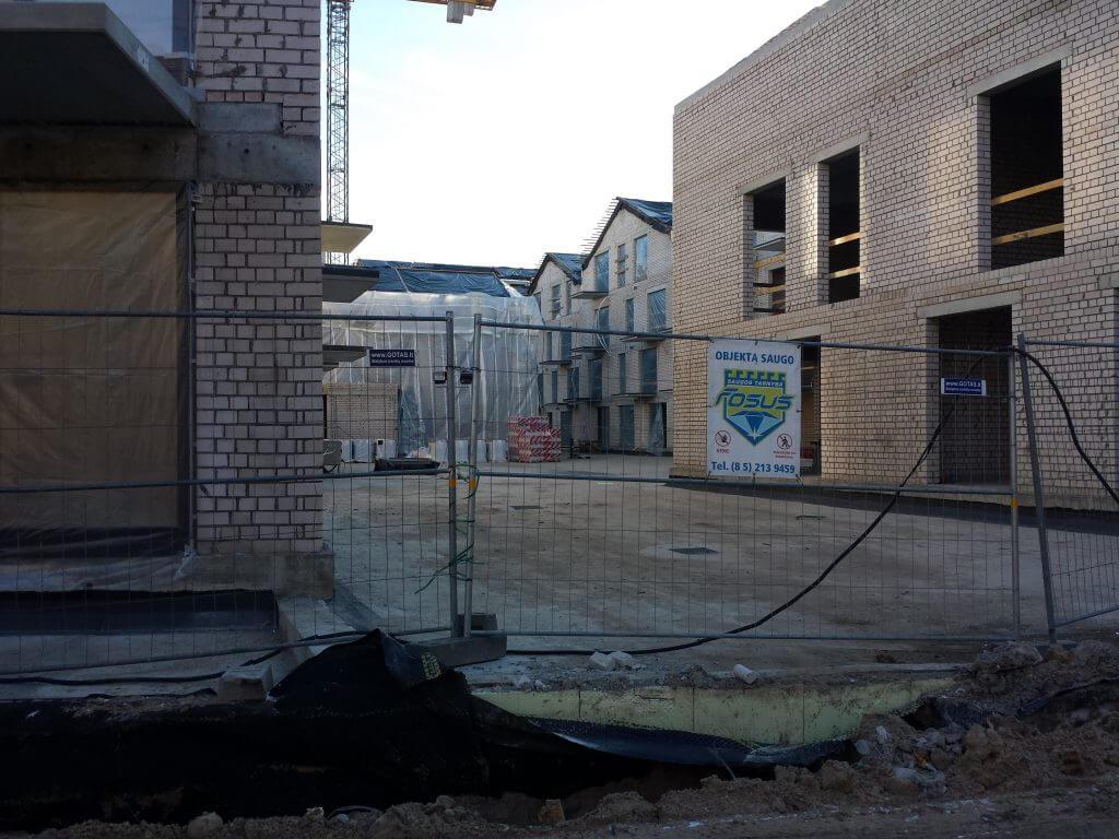 PAUPYS 2 etapas (Aukštaičių g. 10) - Multi apartment - construction photos