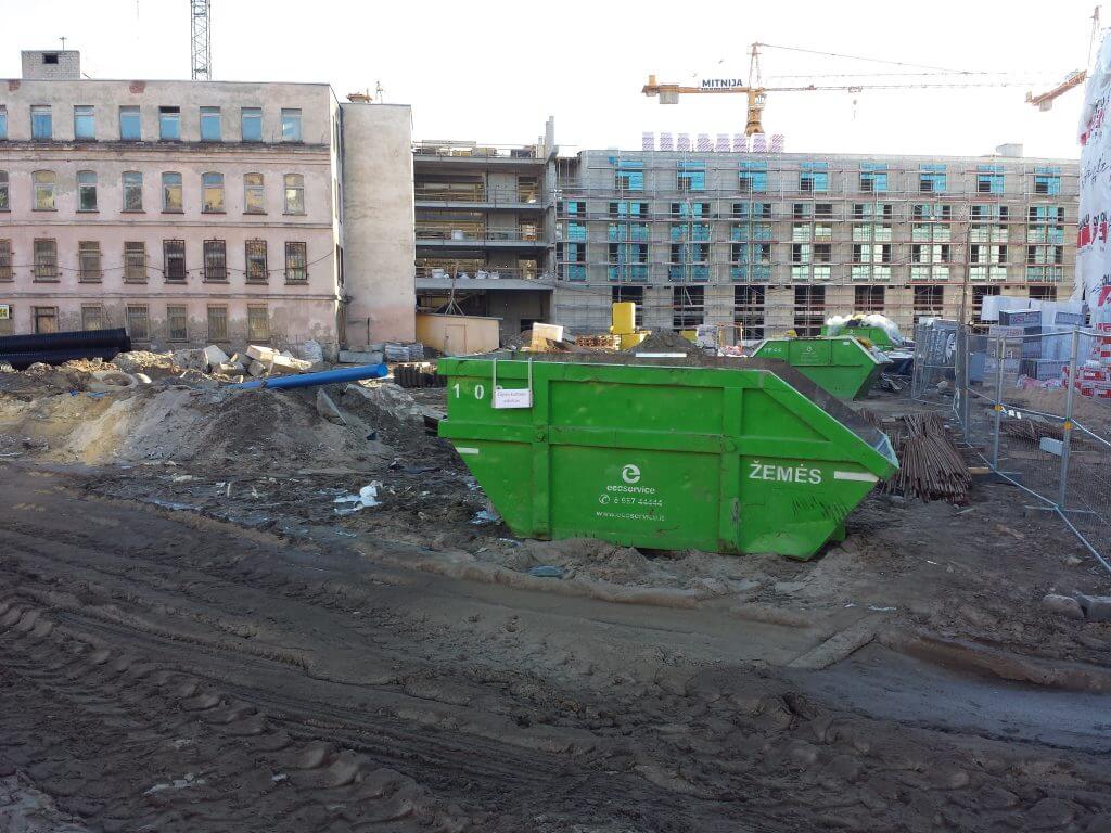 Verslo namai PAUPYS (Aukštaičių g.) - Office center - construction photos