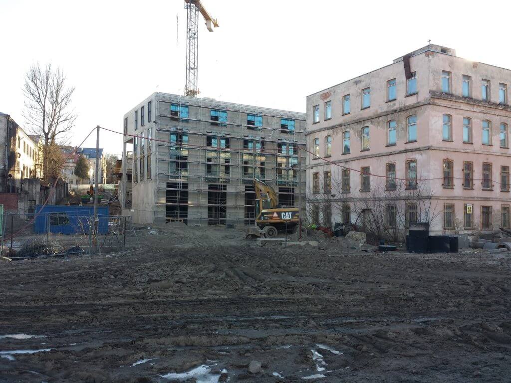 Verslo namai PAUPYS (Aukštaičių g.) - Office center - construction photos