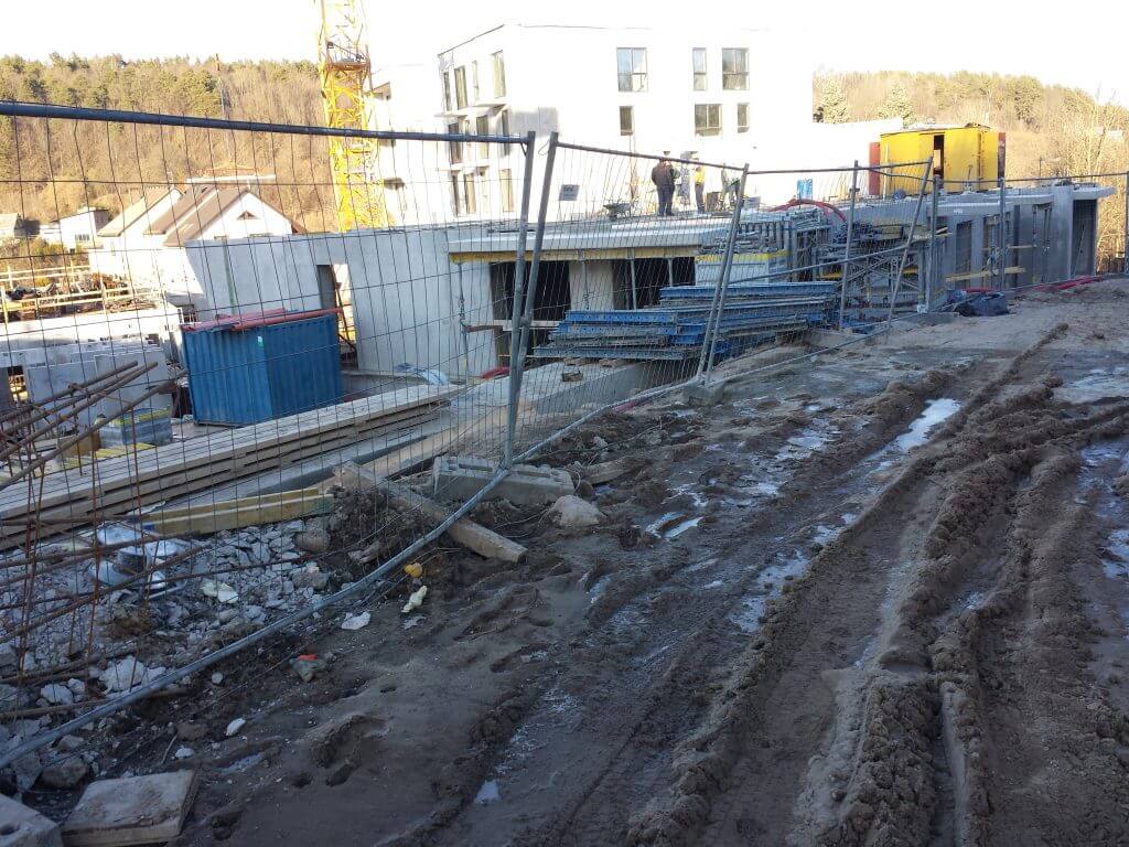 Vilnelės slėnis (Pakraščio g. 20) - Multi apartment - construction photos