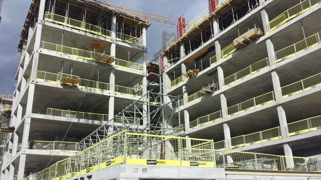 U219 (Ukmergės g. 219) - Office center - construction photos