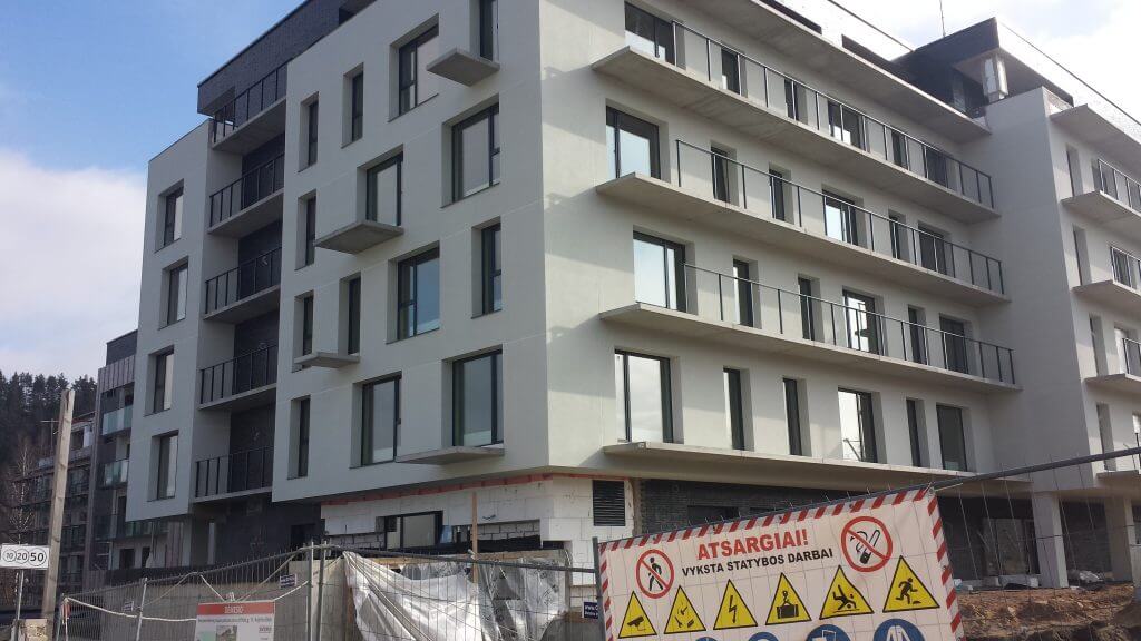 P9 (Paplaujos g. 9A) - Korterelamu - ehituse fotod