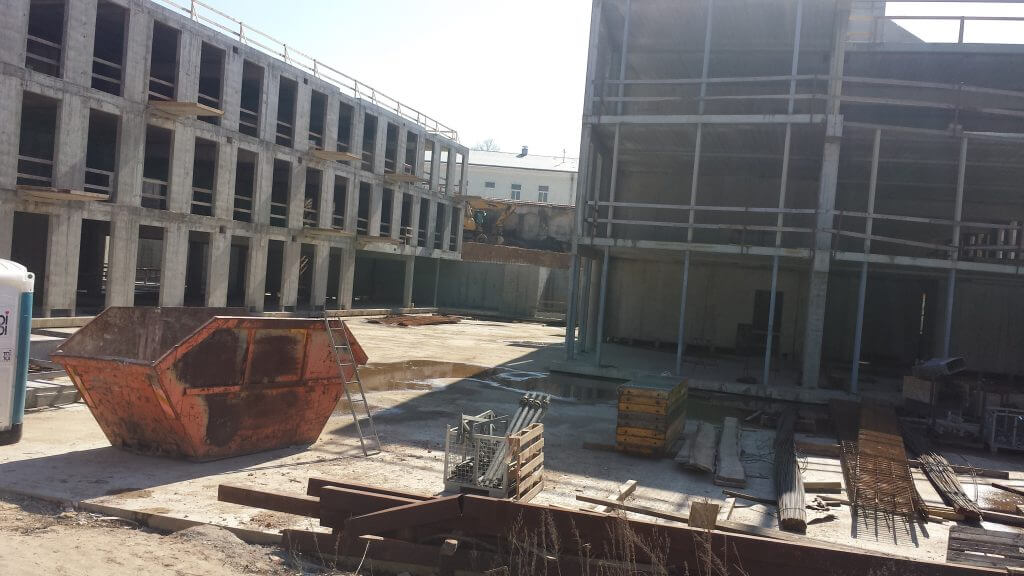 Misionierių sodai (Subačiaus g. 20) - Multi apartment - construction photos