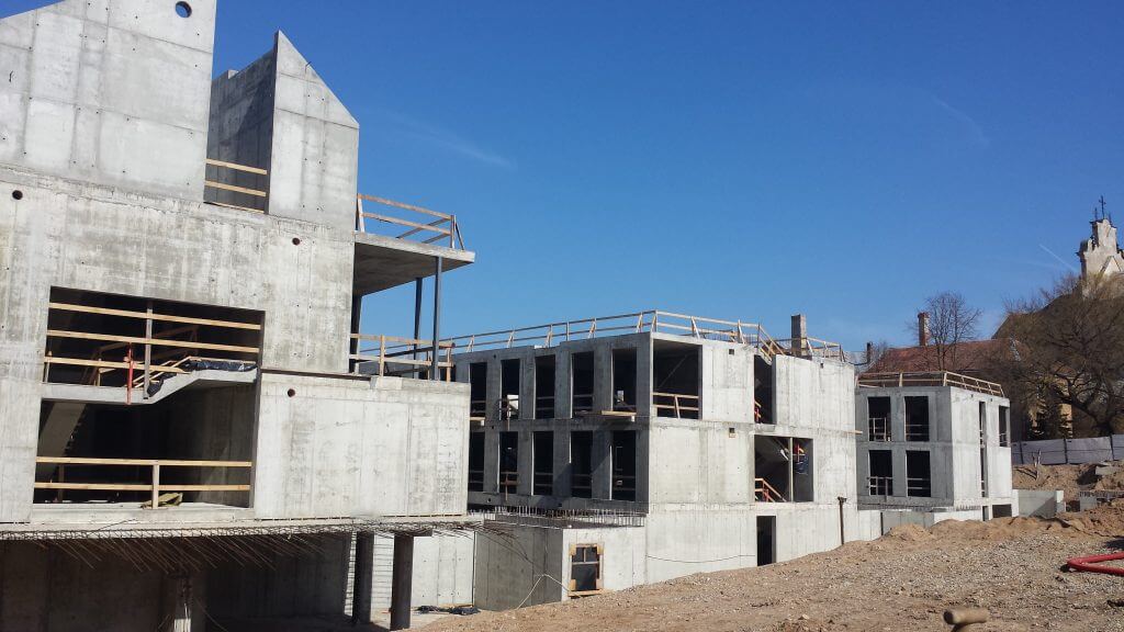 Misionierių sodai (Subačiaus g. 20) - Multi apartment - construction photos