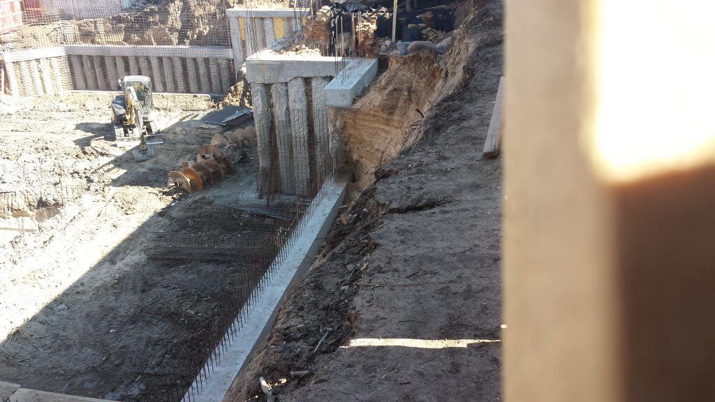 Aukštupis (Krivūlės g. 9) - Multi apartment - construction photos