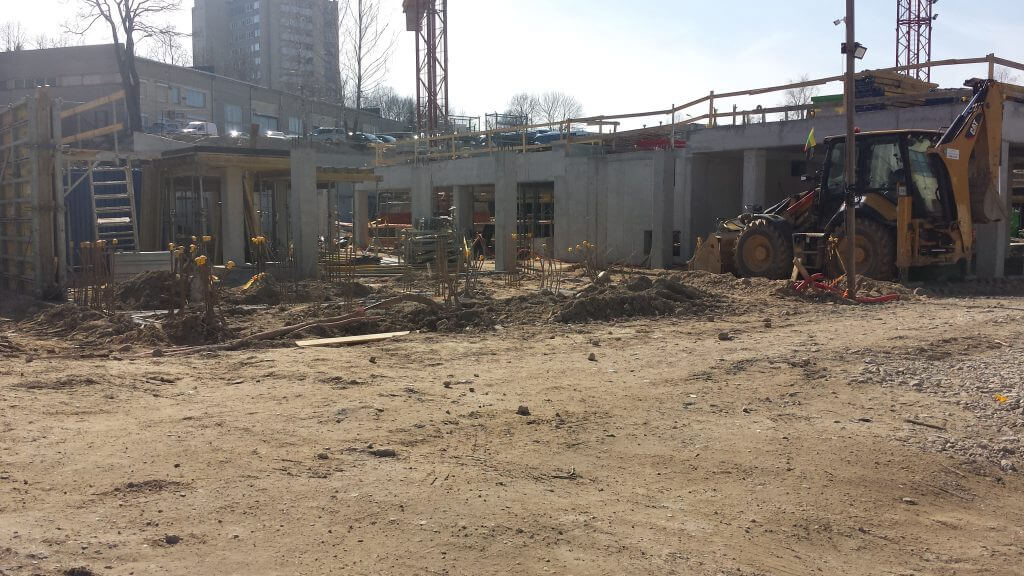 Vilnelės slėnis (Pakraščio g. 20) - Multi apartment - construction photos