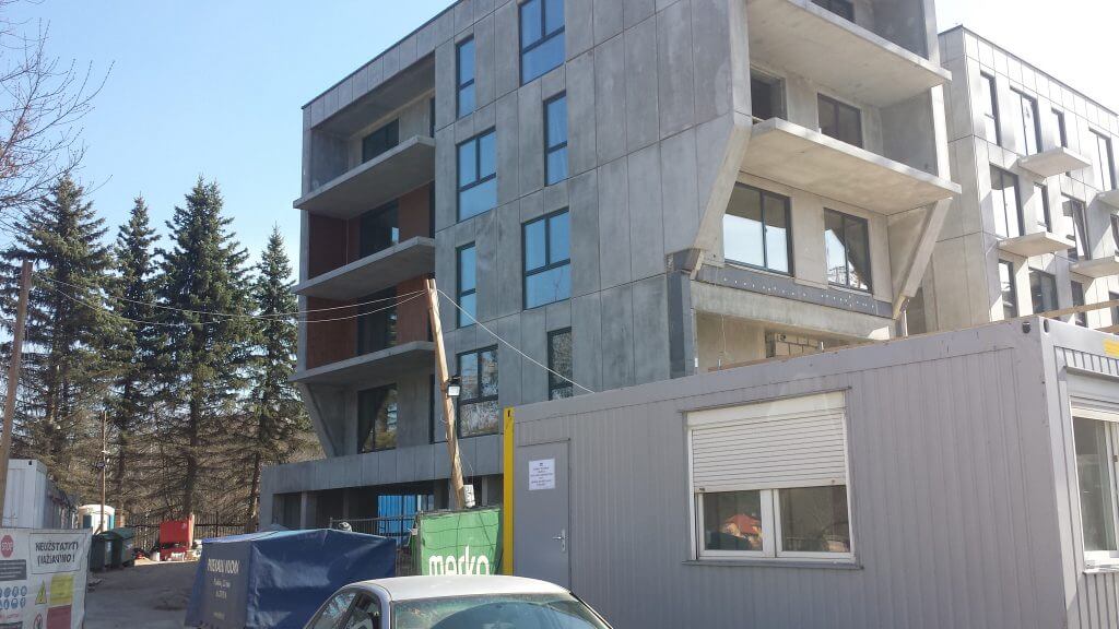 Vilnelės slėnis (Pakraščio g. 20) - Multi apartment - construction photos