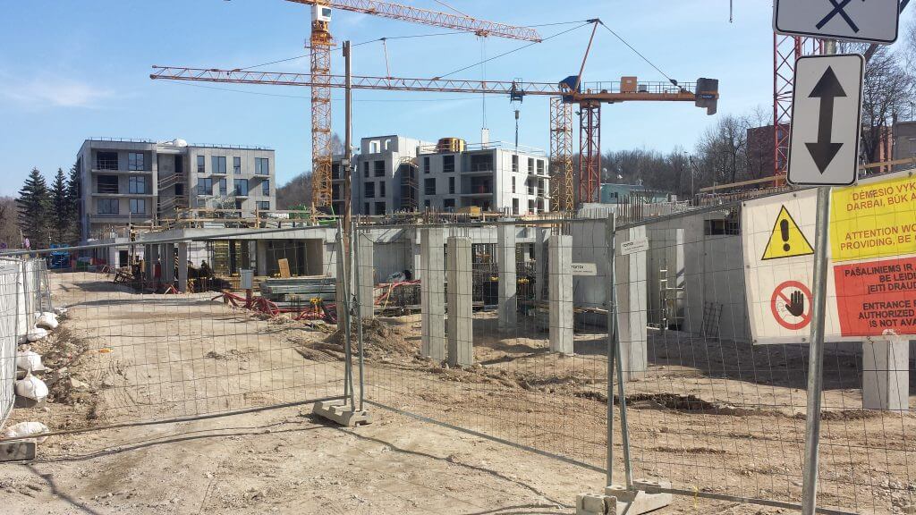 Vilnelės slėnis (Pakraščio g. 20) - Multi apartment - construction photos