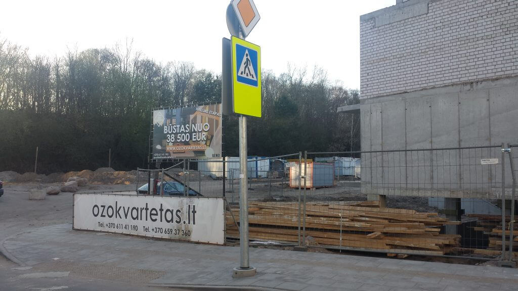 Ozo kvartetas (Jurgio Lebedžio g. 9) - Multi apartment - construction photos